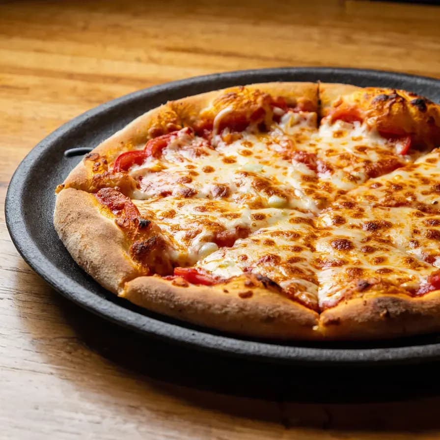 Diätpizza mit Blumenkohlboden