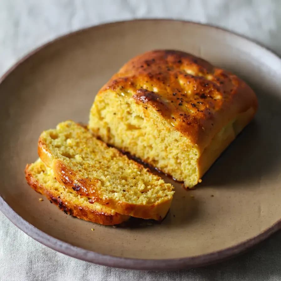 Pain au pois chiche sans gluten