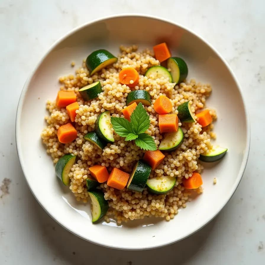 Albóndigas de Quinua con Verduras