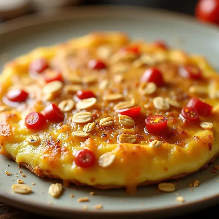 Crispy Oat Omelet