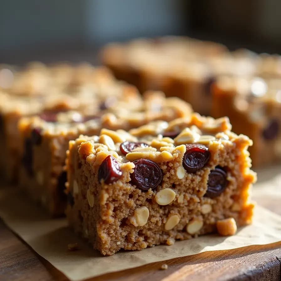 Date and Lemon Oat Bars