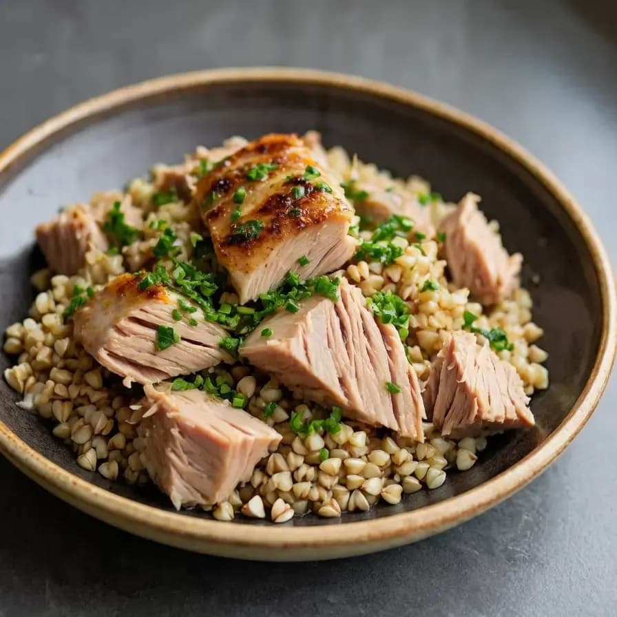 Tuna and Buckwheat Crackers