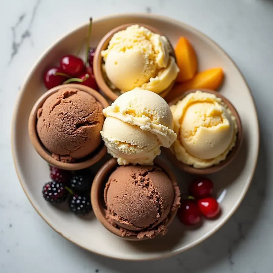 5 Variedades de Helado Saludable Casero