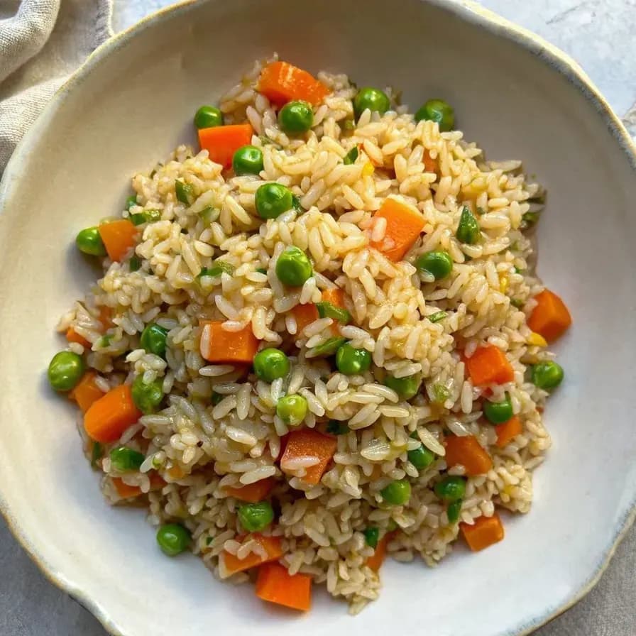 Vegetable Rice Pilaf dish
