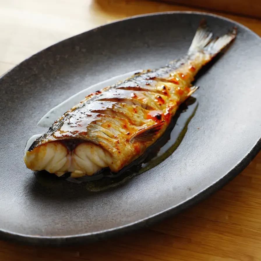 Oil-Free and Odorless Baked Anchovies