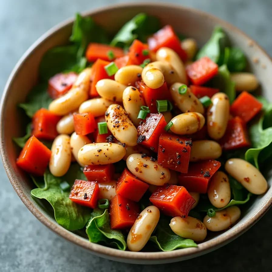 Ungarischer Bohnensalat