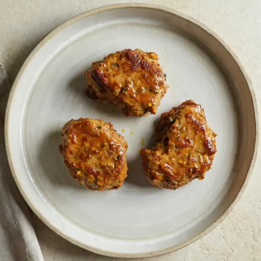 Boulettes de poulet à haute teneur en protéines