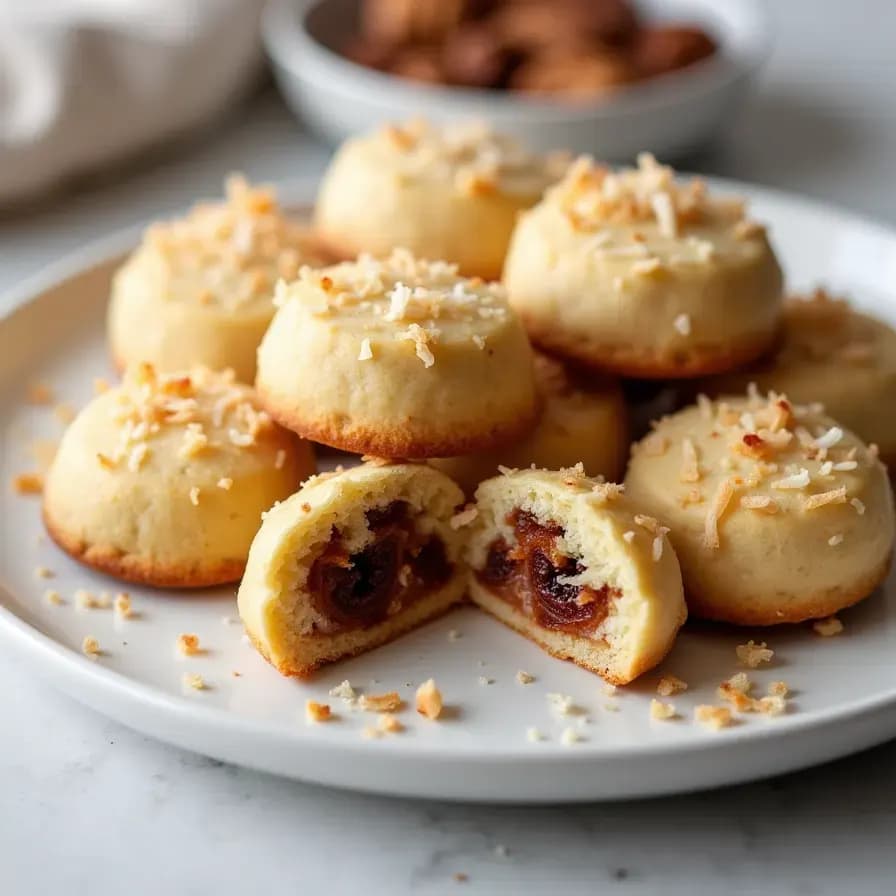 Galletas de Coco sin Azúcar ni Harina