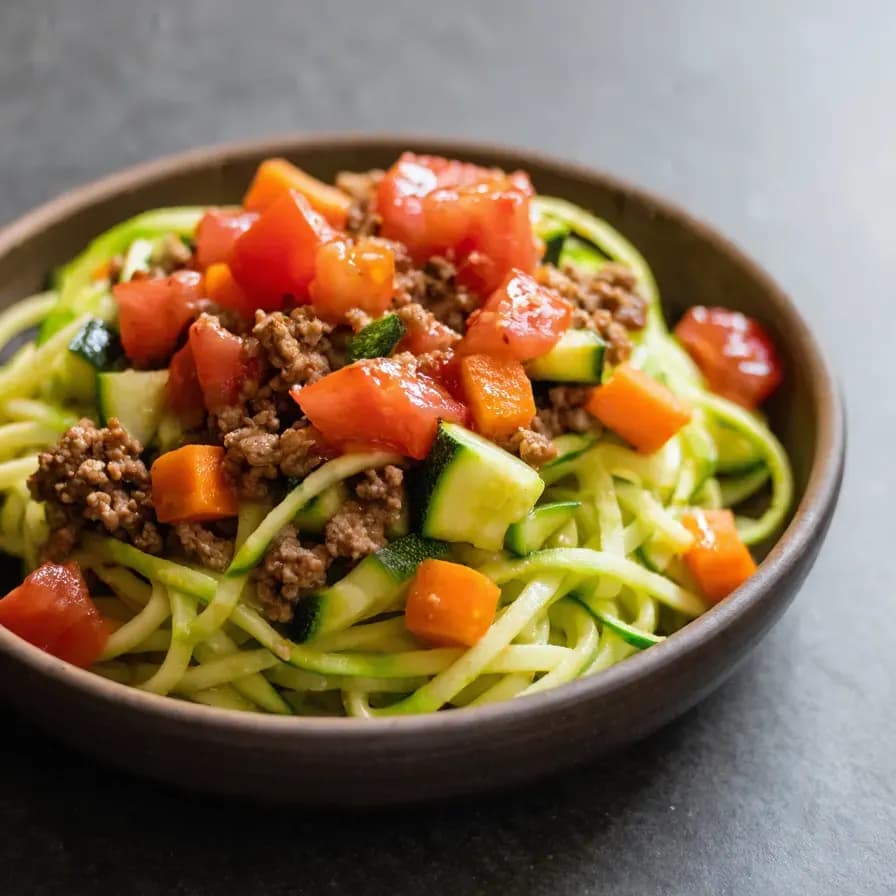Spaghettis de Cour avec Sauce Bolognaise