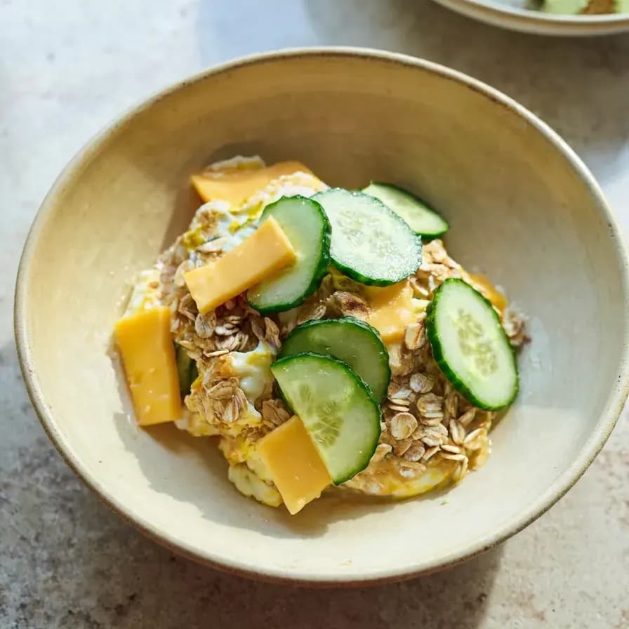 Desayuno rápido a base de proteínas