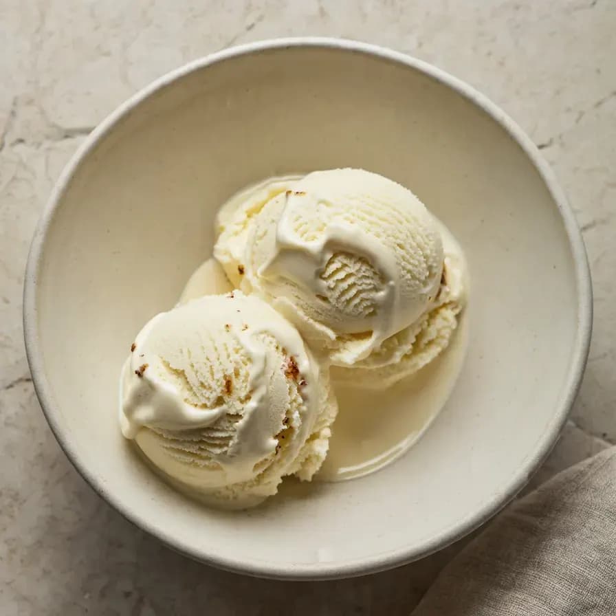 Natural Banana Blueberry Ice Cream