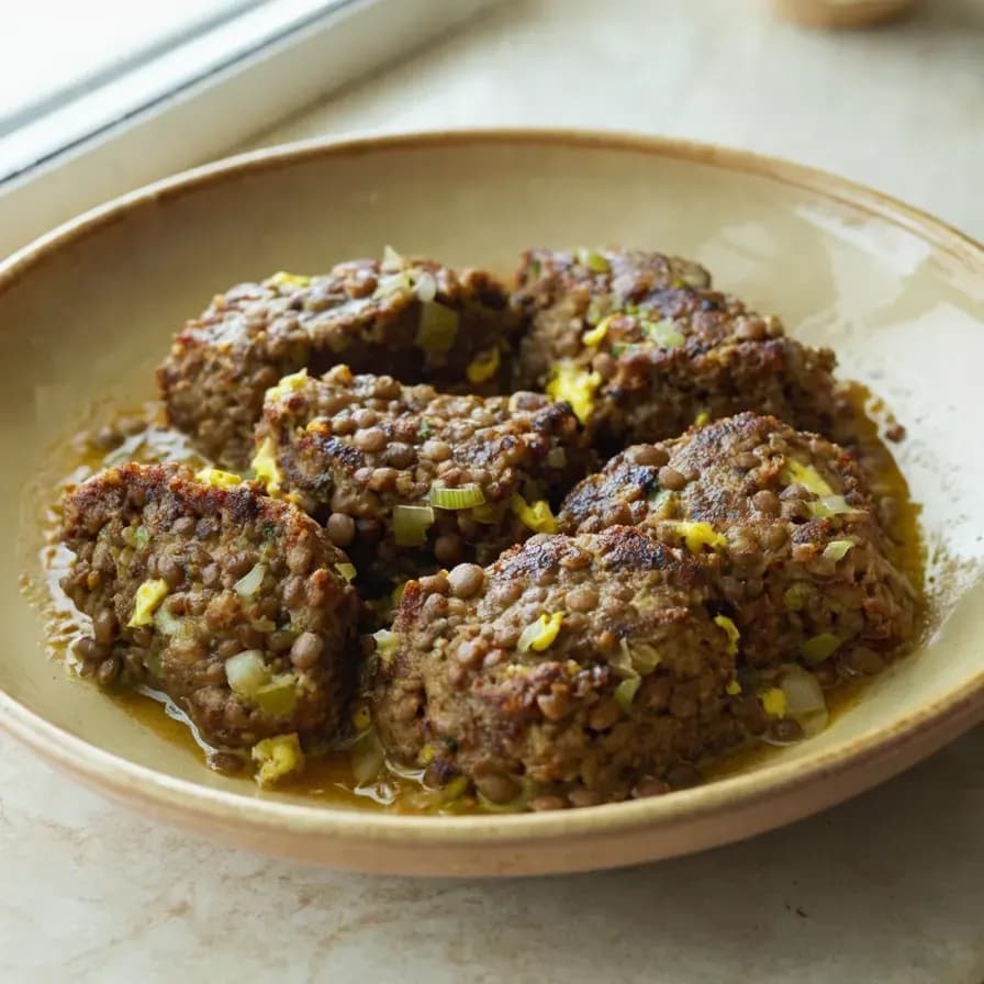 Yeşil Mercimek Köftesi
