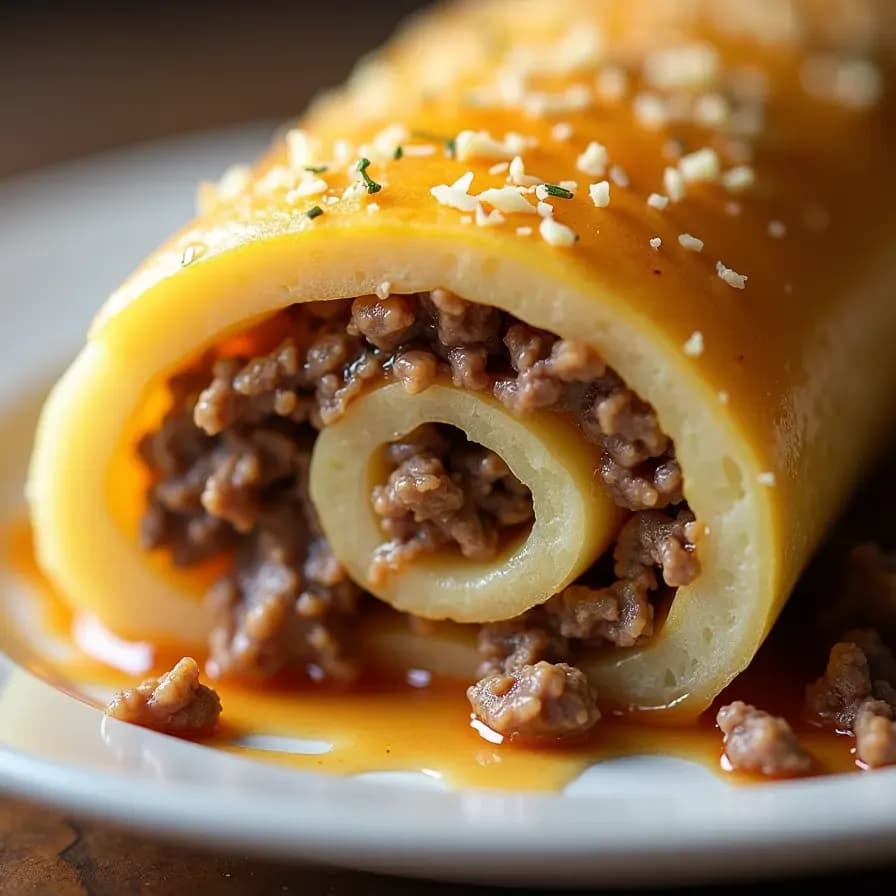Roulades de pommes de terre à la viande hachée diététiques