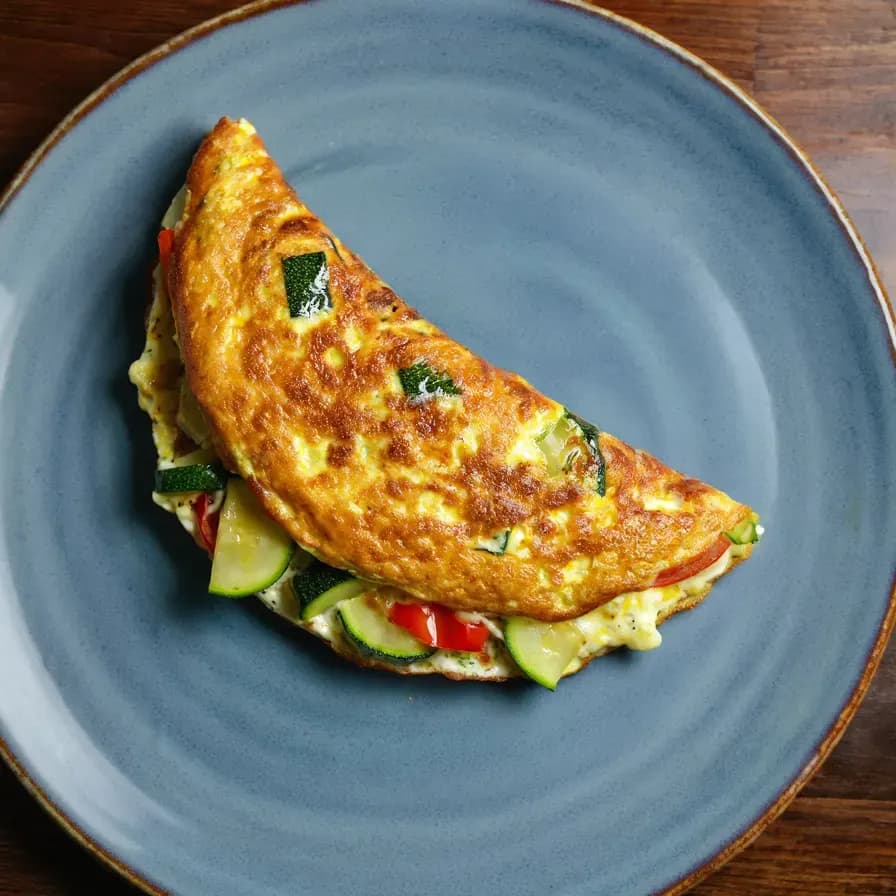 Gericht Omelett-Gözleme mit Käse