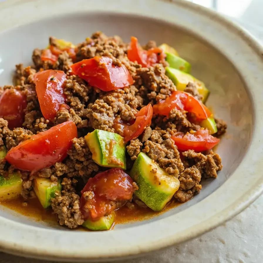 Plato de Ketojenik Kabak Bolonez
