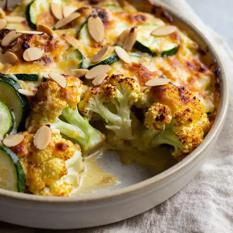 Zucchini Gratin dish