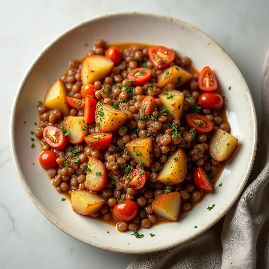 Musakka d'aubergines végane
