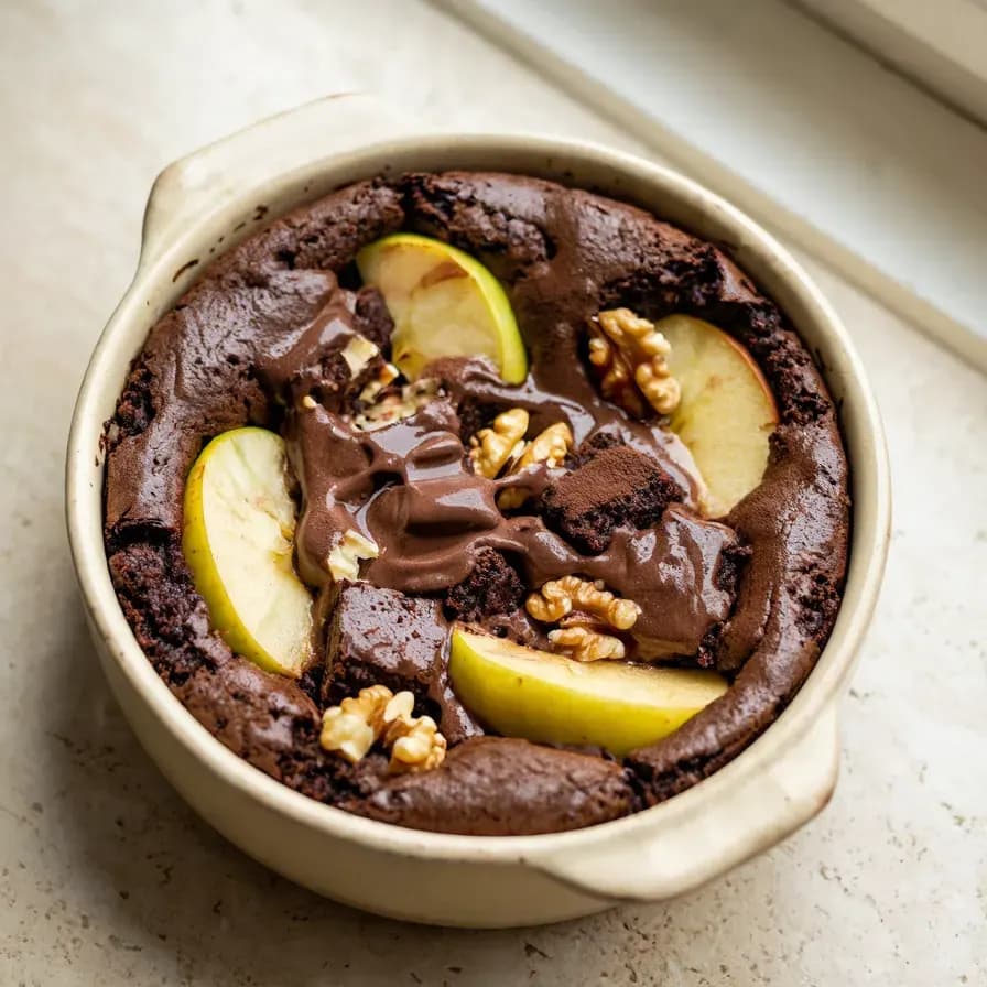 Plat Brownie Fit sans sucre ni farine