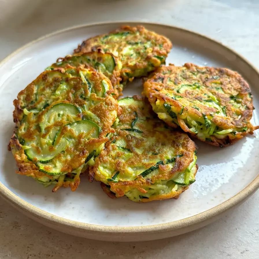 Plato de Mücveri de Calabacín sin Aceite