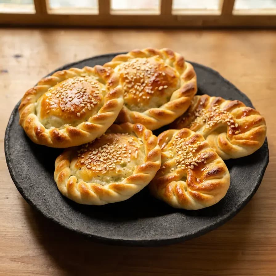 Poğaça sin Gluten y Alto en Proteína
