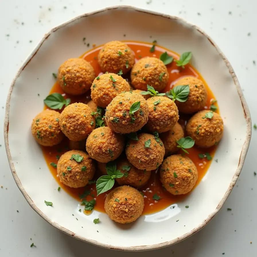 Falafel de Garbanzos al Horno