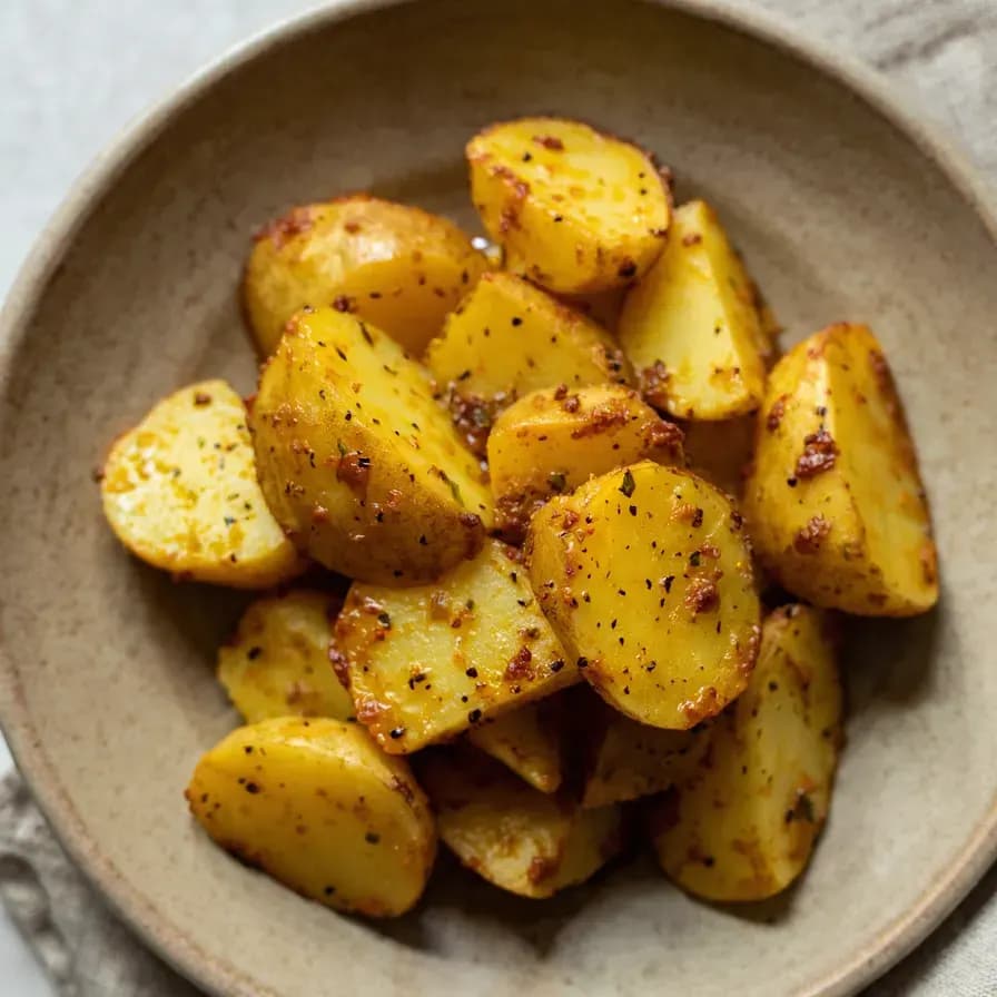 Gericht Gewürzte knusprige Ofenkartoffeln