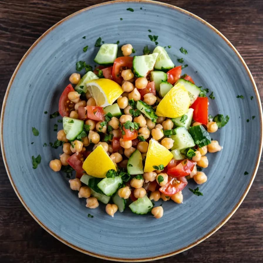 Ensalada de Garbanzos al Horno