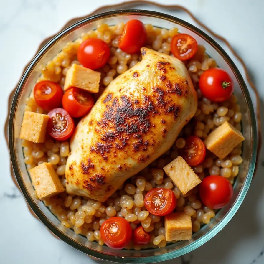 Pollo al Horno con Trigo Sarraceno