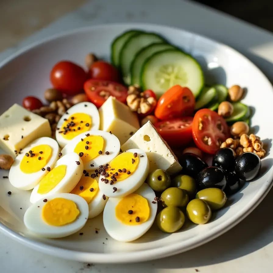 Assiette de Petit-déjeuner Fit