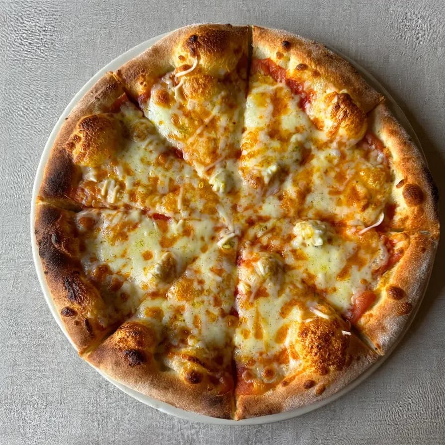 Pizza auf Blumenkohlbasis