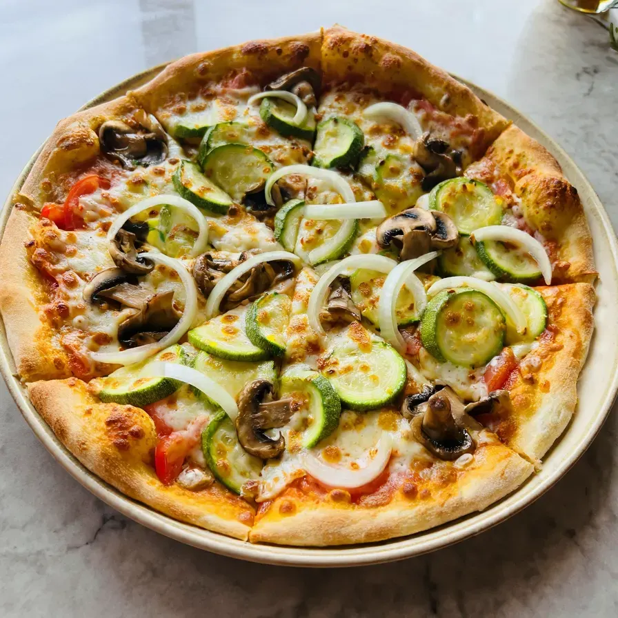 Sebzeli Karnabahar Pizza