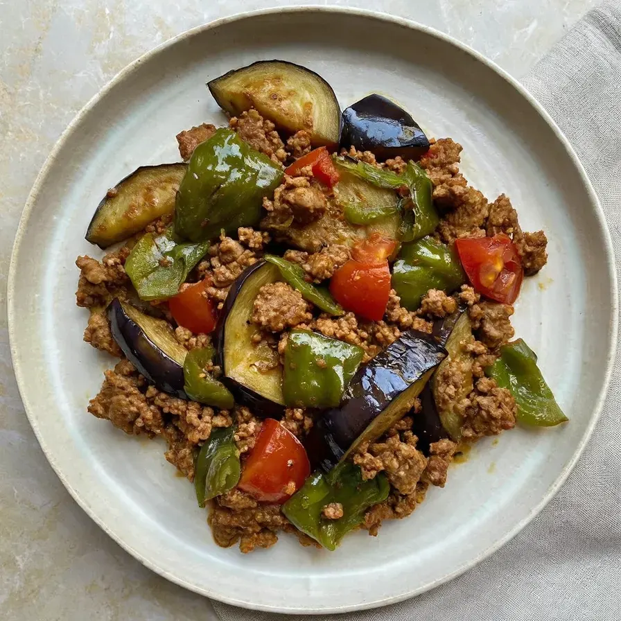 Kıymalı Patlıcan Oturtma
